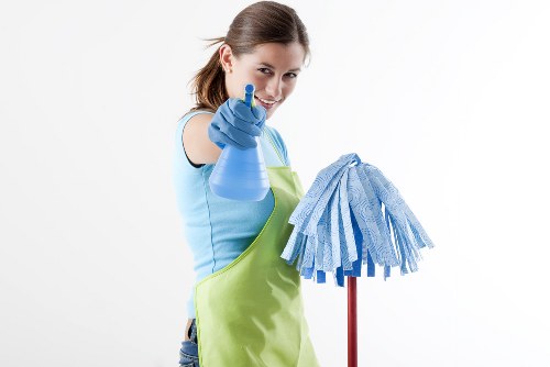 Documented cleaning complaint being reported and logged