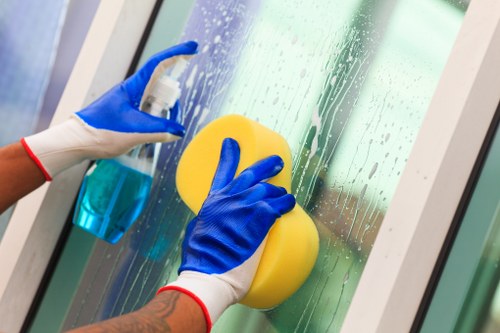 Professional move out cleaning in a Balham flat kitchen