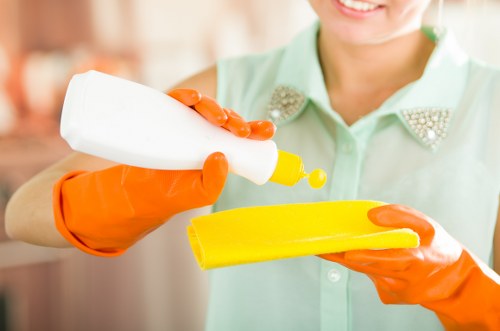 Balham cleaners reviewing compliance and worker protection