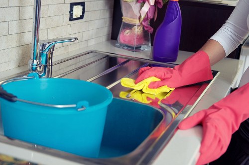 Commercial deep cleaning service for a Balham business