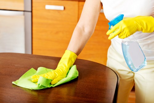 Recycling and waste separation aligned with borough sustainability practices